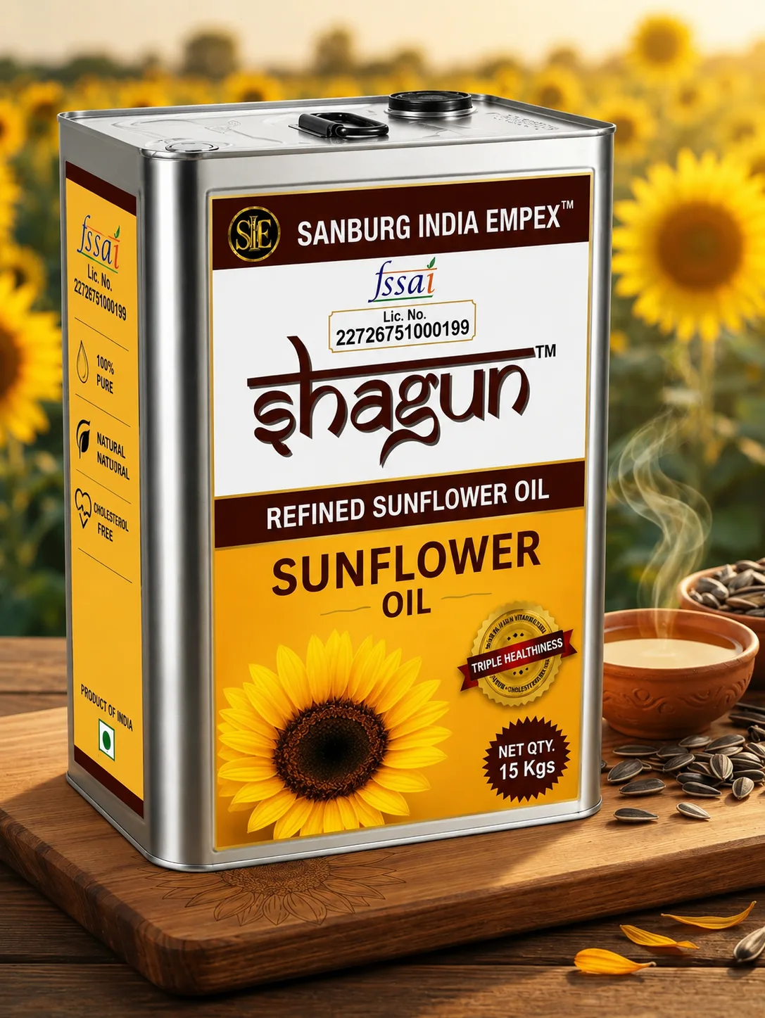 Refined Sunflower Oil